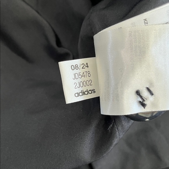 Adidas Originals Collared Twill Long Coat Black Womens XS NWT $275 Quiet Luxury - Picture 11 of 14